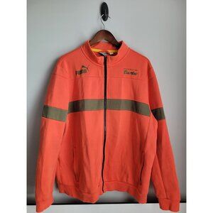 PUMA PL SDS Porsche Sweat Orange Jacket - Men's Size XXL